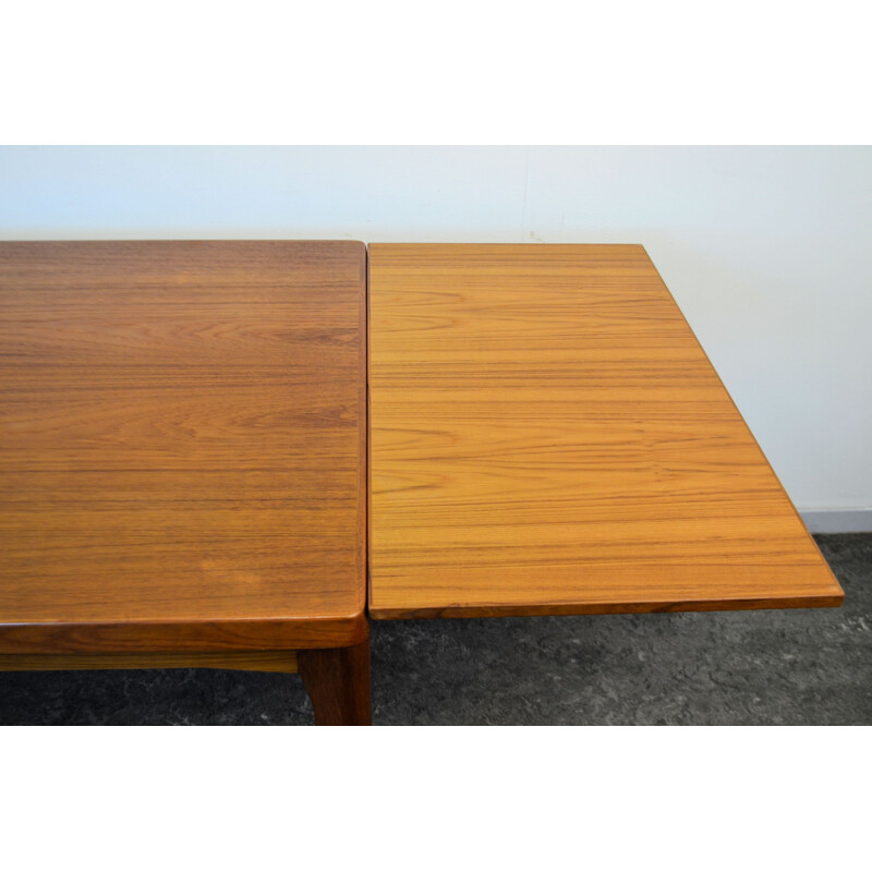 Mid-century Vejle Stole dining table in teak with extensions, Henning KJAERNULF - 1960s