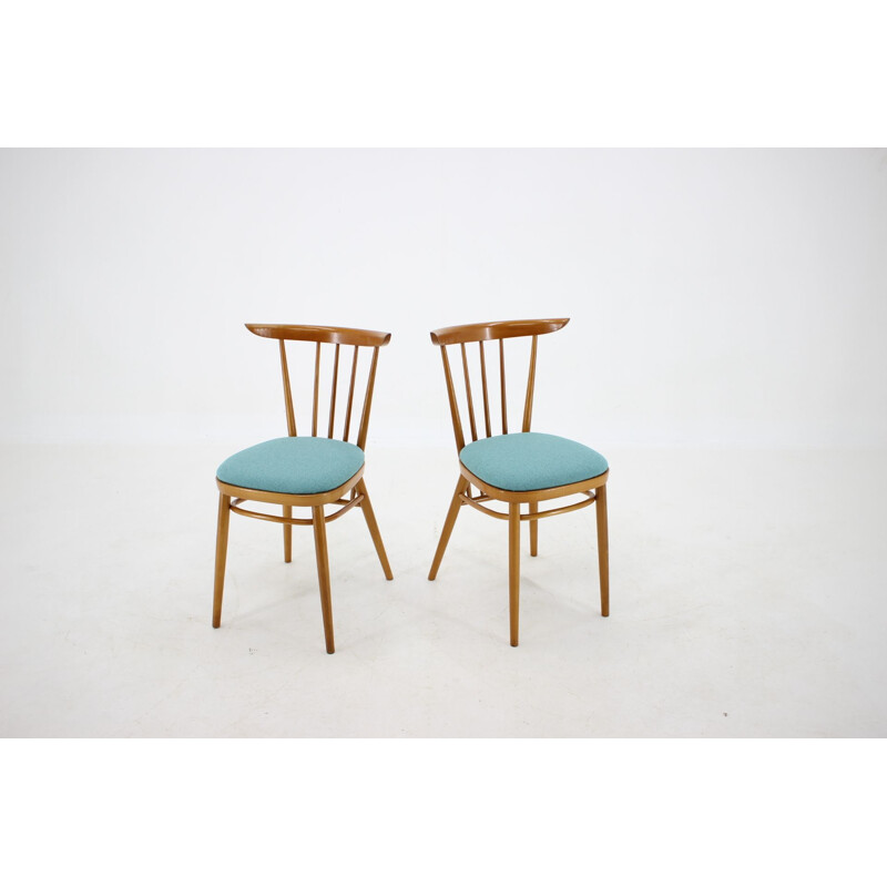 Set of 4 vintage Dining Chairs by Tatra, Czechoslovakia 1960s