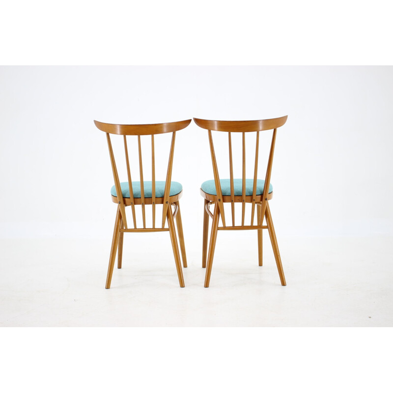 Set of 4 vintage Dining Chairs by Tatra, Czechoslovakia 1960s