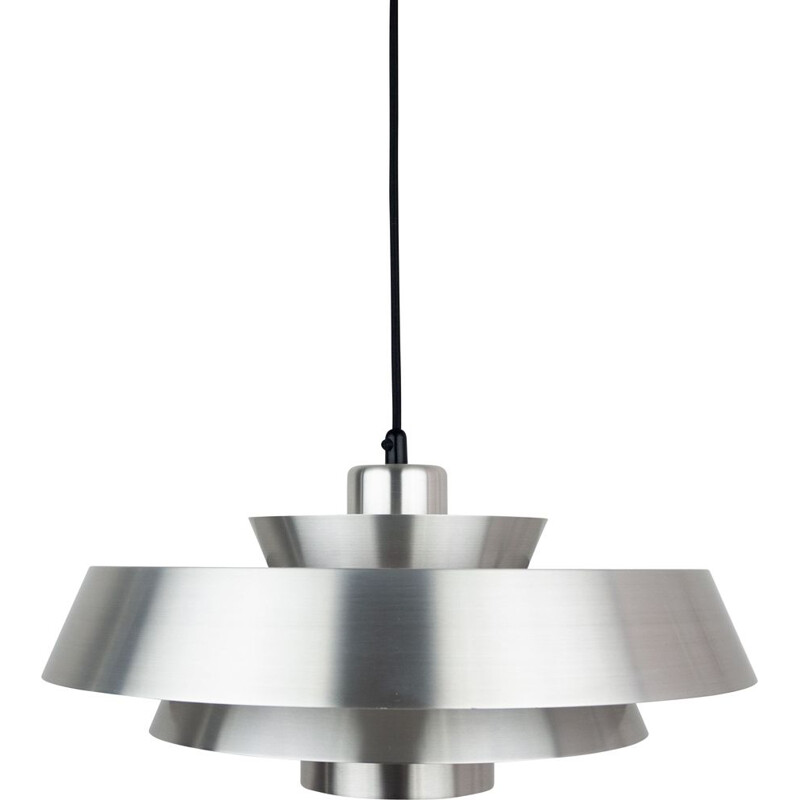 Vintage pendant lamp Nova by Jo Hammerborg Fog & Morup, Denmark 1963s