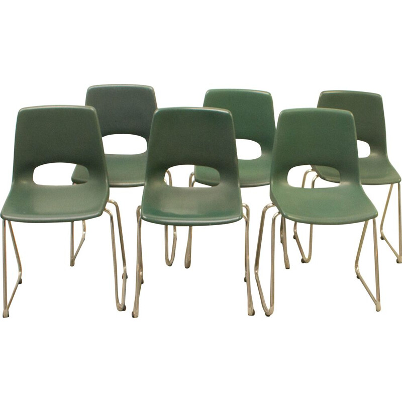 Set of 6 vintage chairs by Marko, Netherlands