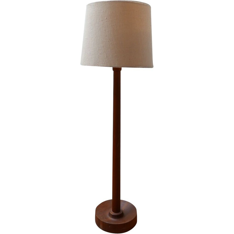 Vintage Teak Floor Lamp, Denmark 1970s