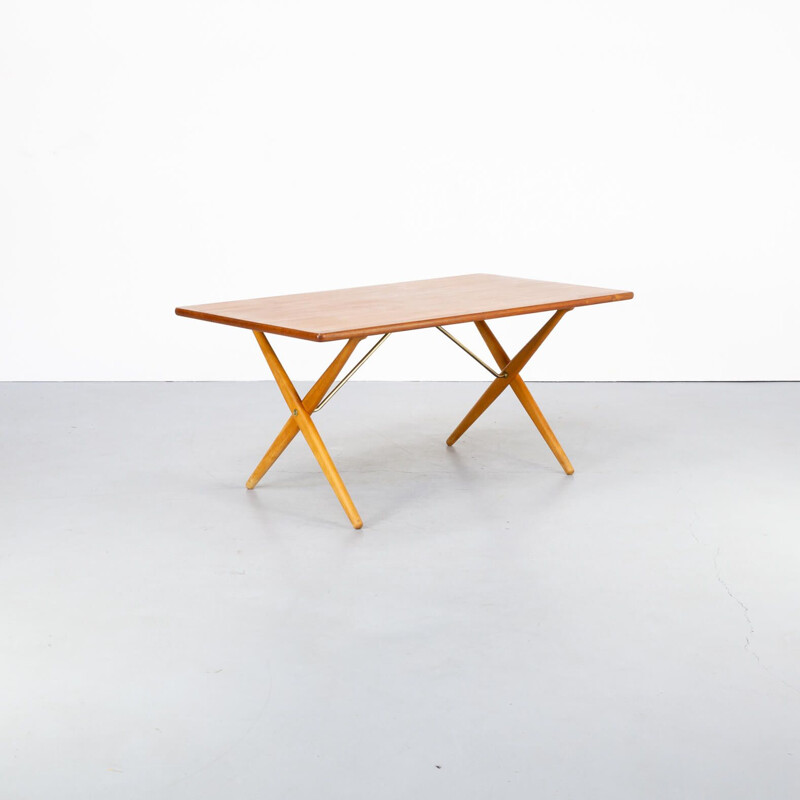 Vintage "AT-303" dining table by Hans J. Wegner for Andreas Tuck, Danish 1960s