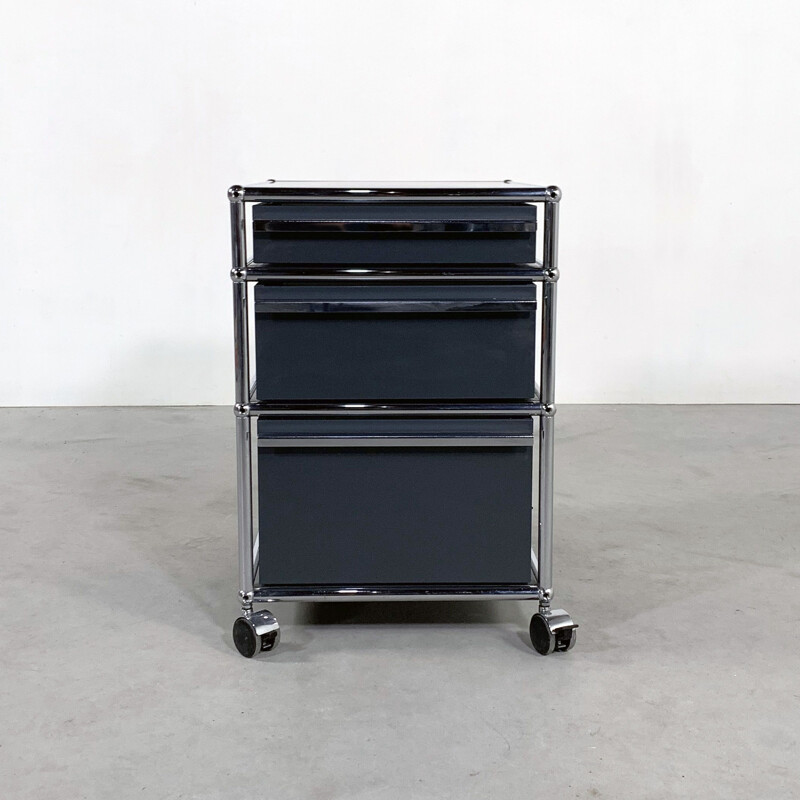 Vintage Office Trolley by Fritz Haller & Paul Schärer for USM Haller 1980s