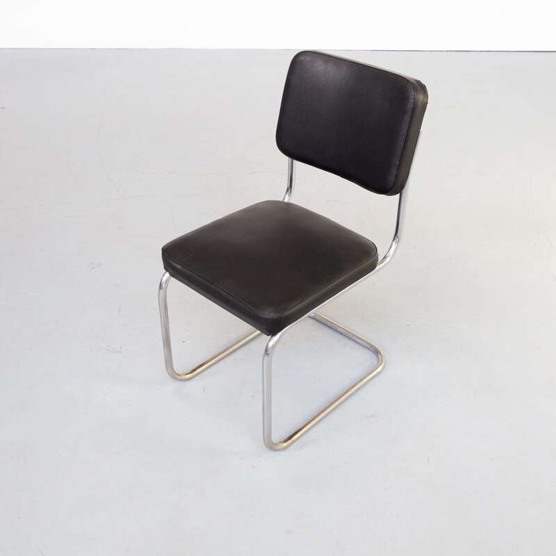Pair of vintage Mart Stam cantilever chair for Mauser Waldeck 1930s