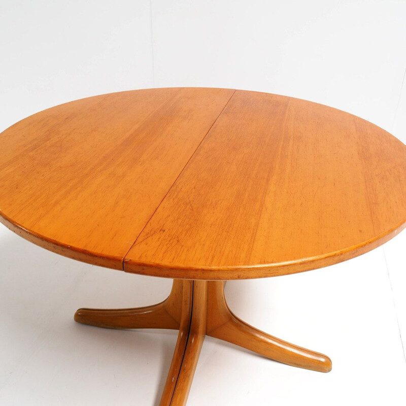 Vintage XL extendable table by Thonet with beautiful wear and tear 1970s