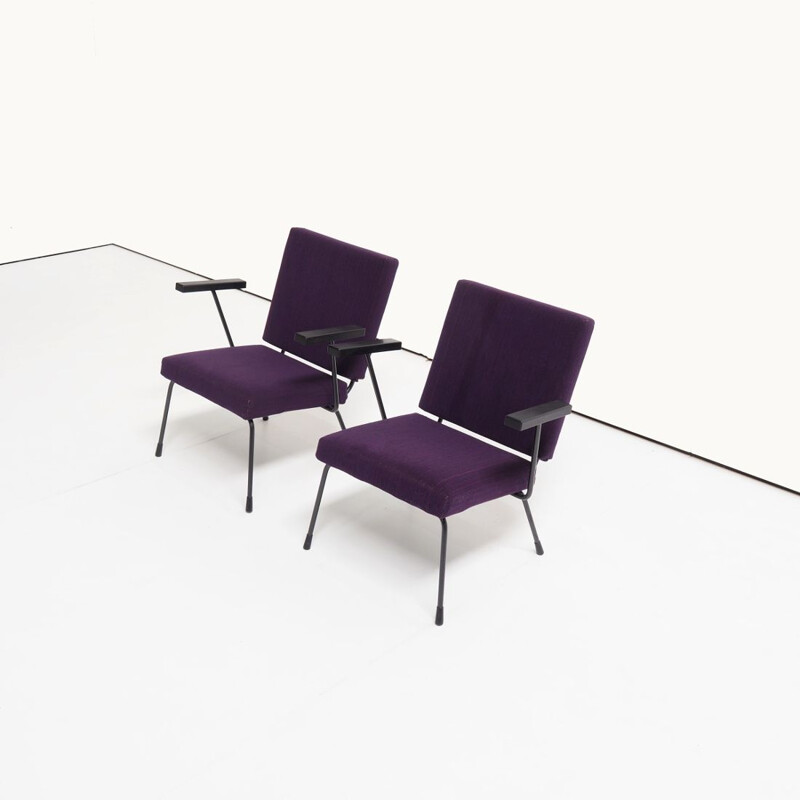 Set of vintage armchair "1401" by Wim Rietveld for Gispen 1954s