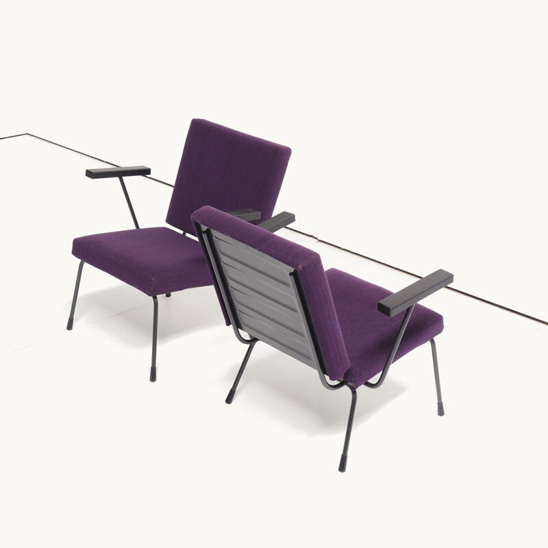 Set of vintage armchair "1401" by Wim Rietveld for Gispen 1954s