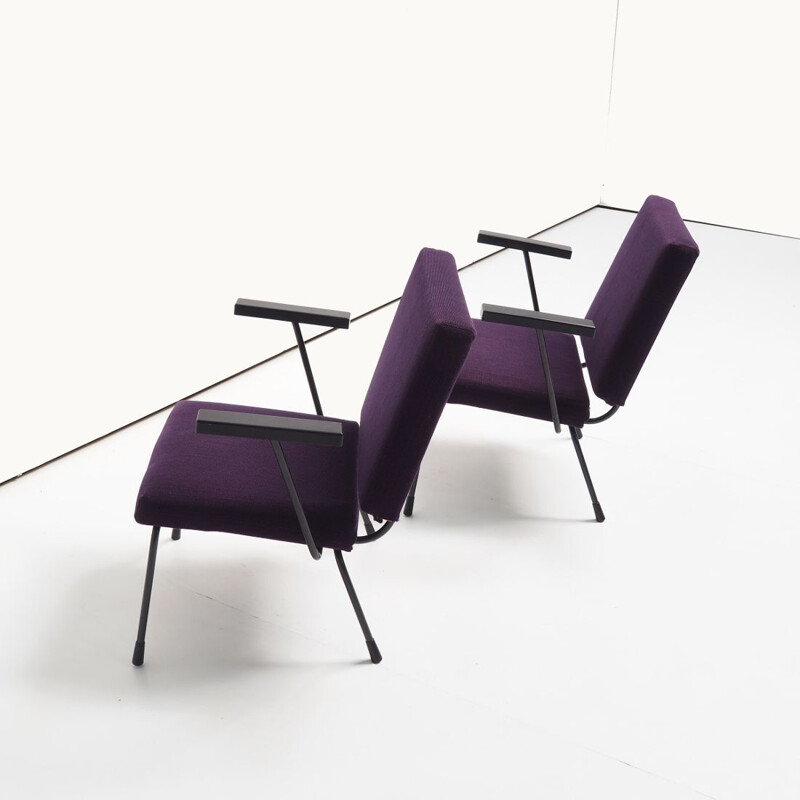 Set of vintage armchair "1401" by Wim Rietveld for Gispen 1954s