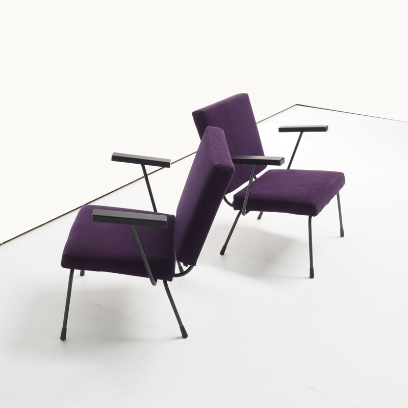 Set of vintage armchair "1401" by Wim Rietveld for Gispen 1954s