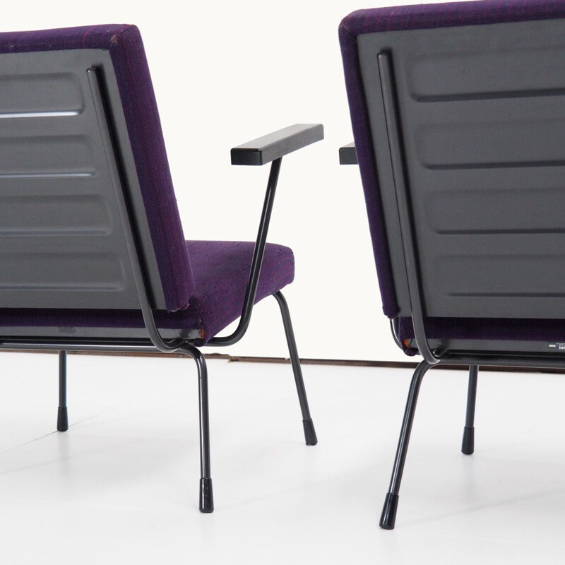 Set of vintage armchair "1401" by Wim Rietveld for Gispen 1954s