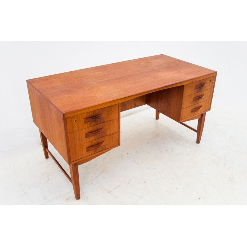 Vintage Teak desk, Danish 1960s