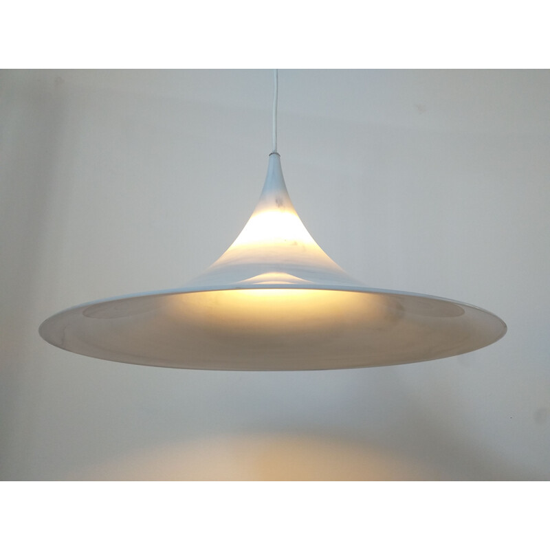 Vintage Pendant Semi Lamp by Claus Bonderup and Thorsten Thorup 1970s