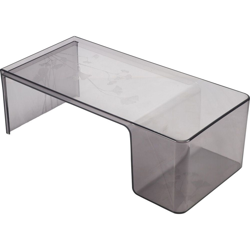 Vintage Transparent Usame Couch Table by Patricia Urquiola for Kartell