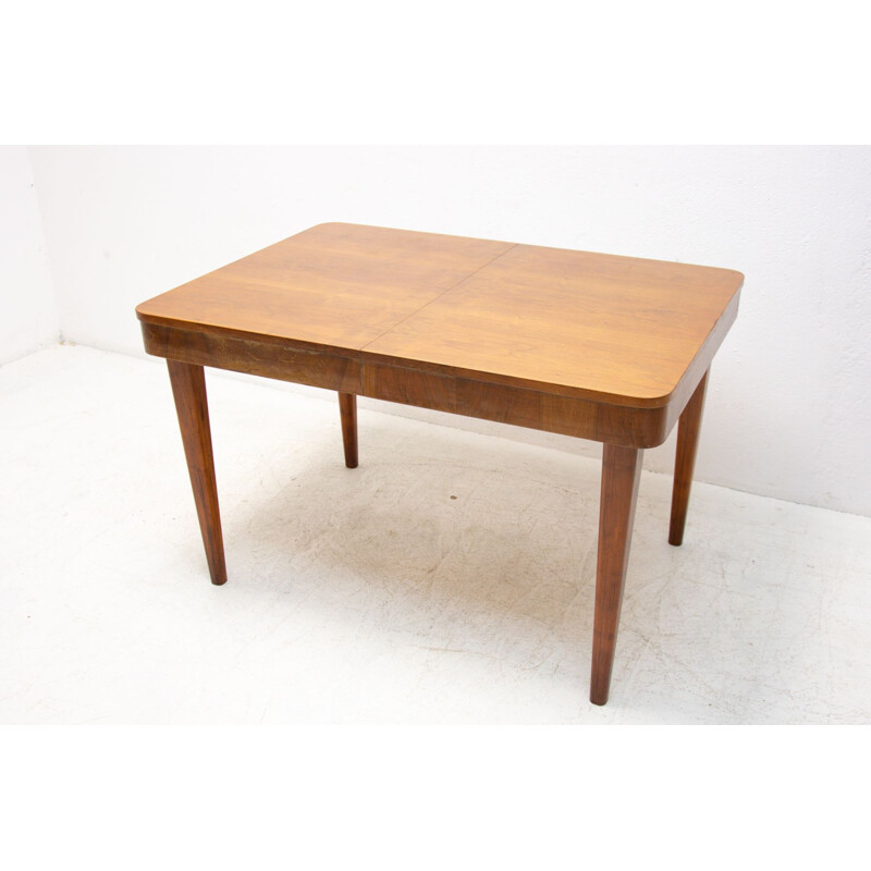 Vintage adjustable Dining Table by Jindřich Halabala, Czechoslovakia 1950s