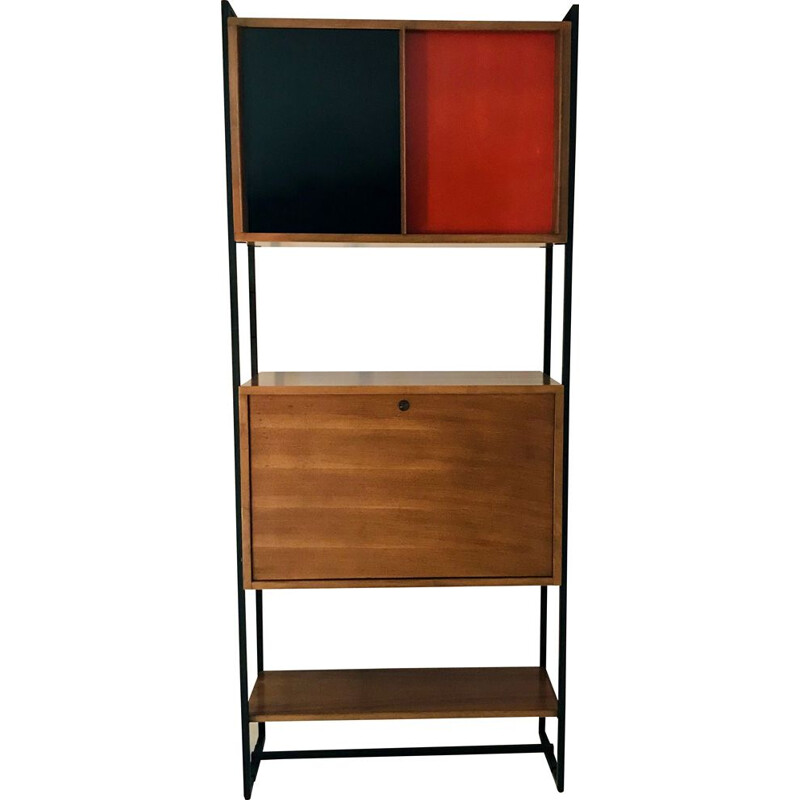 Vintage Modular secretary by George Frydman for Efha, France 1950s