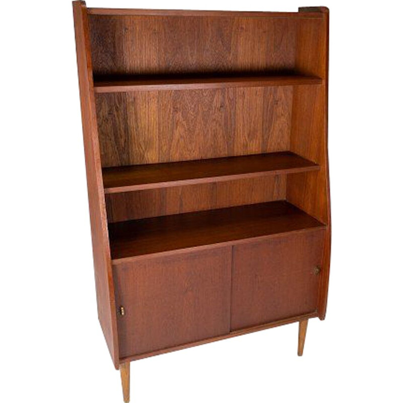 Vintage teak bookcase, Denmark 1960