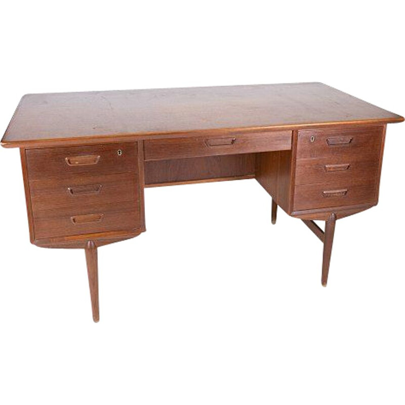 Vintage-Schreibtisch aus Teakholz, Dänisch 1960