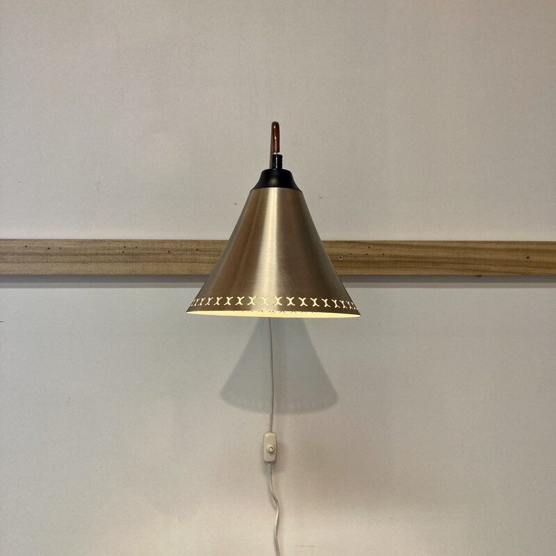 Vintage adjustable wall lamp, Scandinavian 1950s