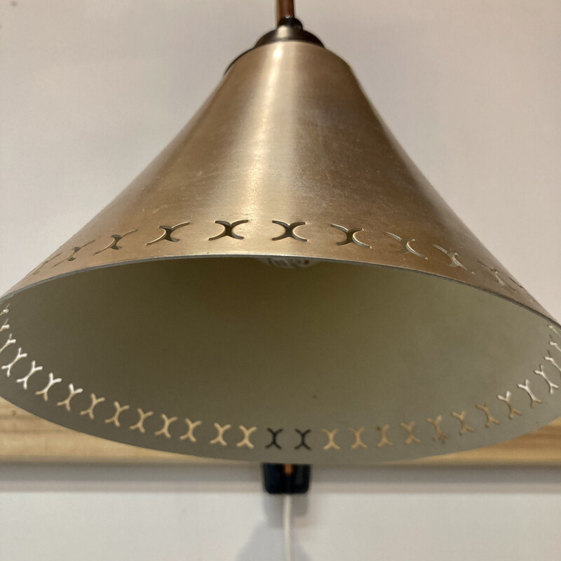 Vintage adjustable wall lamp, Scandinavian 1950s