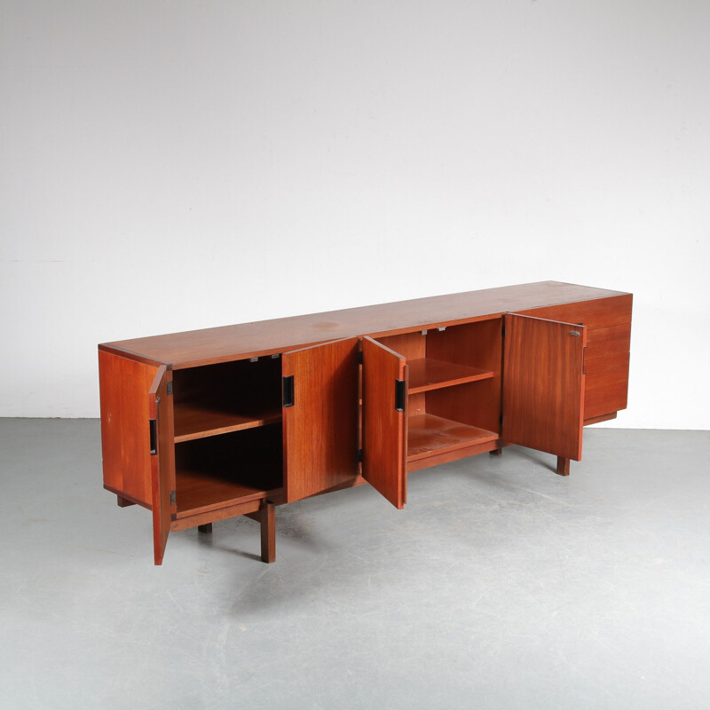 Enfilade vintage DU03 par Cees Braakman pour Pastoe, Pays-Bas 1950