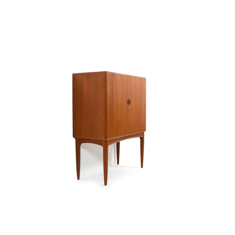 Vintage Fine Teak Bar Cabinet, Denmark 1960s