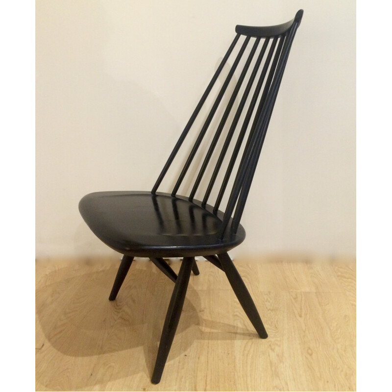 Chaise "Mademoiselle" noire, Ilmari TAPIOVAARA - 1960