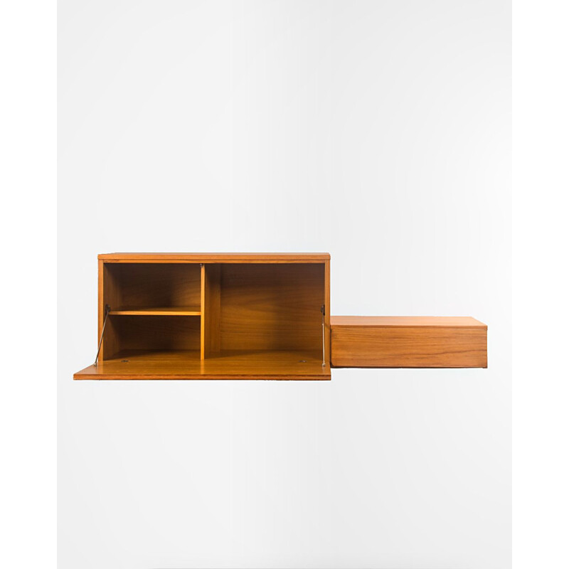Vintage Desk and drawer unit wall by Beaver and Tapley, UK 1960s