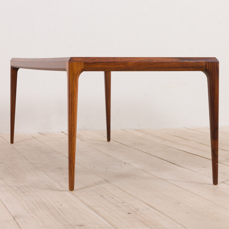 Vintage Rosewood Coffee Table by Johannes Andersen for CFC Silkeborg, Danish 1960s