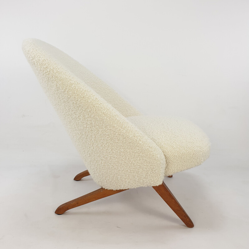 Ensemble de fauteuils lounges vintage par Theo Ruth pour Artifort 1950
