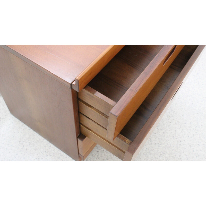 Vintage Tito Agnoli nightstands Molteni 1970s