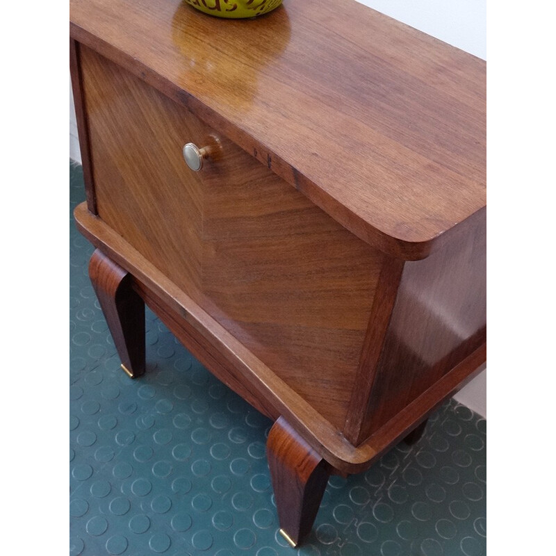 Night stand in wood - 1940s 