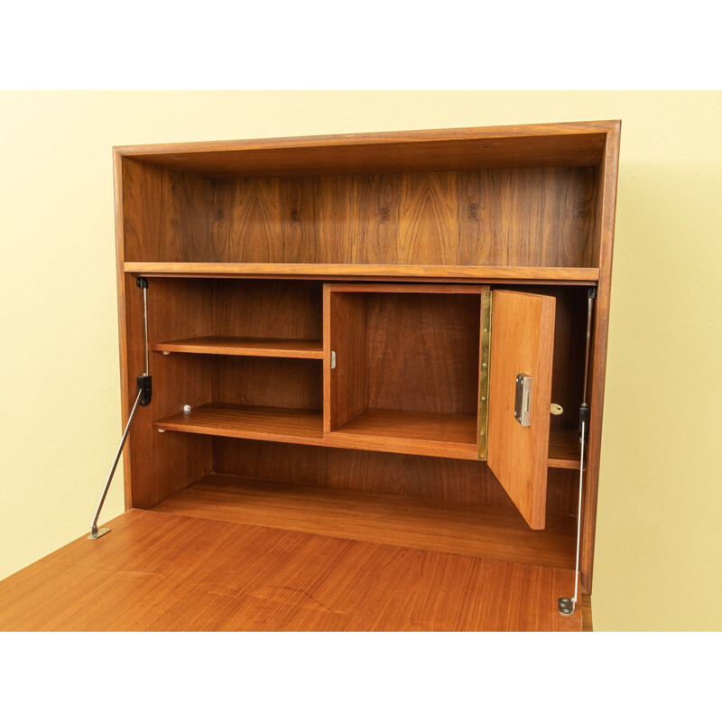 Vintage walnut desk, Germany 1960s