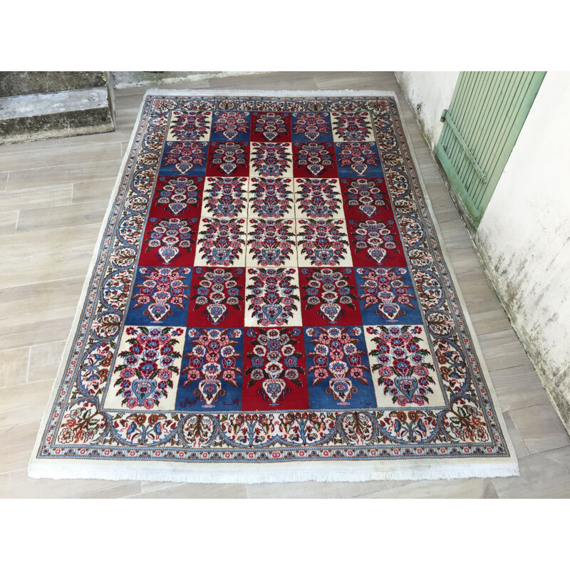 Vintage persian rug mood 1970s