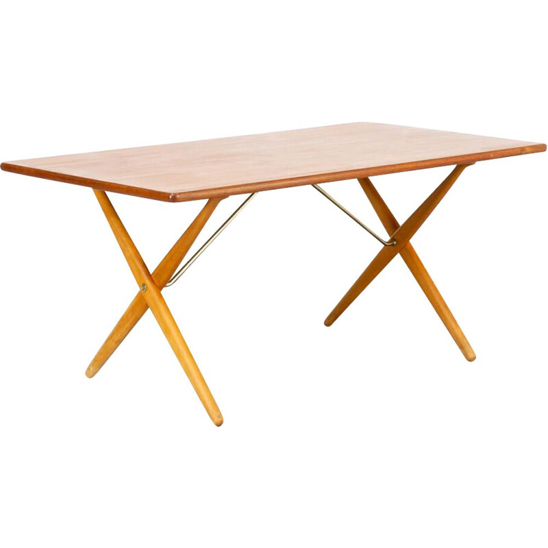 Table vintage "AT-303" de Hans J. Wegner pour Andreas Tuck, Danois 1960