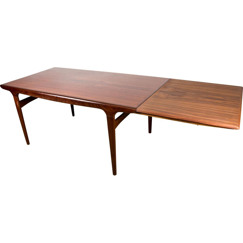 Vintage teak dining table by Johannes Andersen for Uldum Mobelfabrik, Danish 1960s