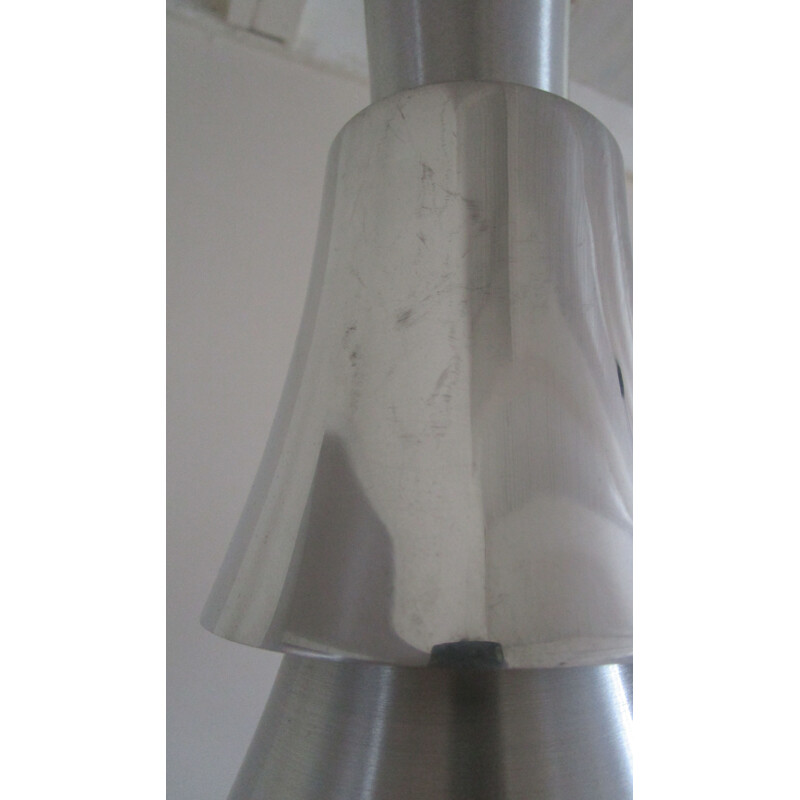 Vintage Bent Nordsted brushed aluminium suspension 1960s