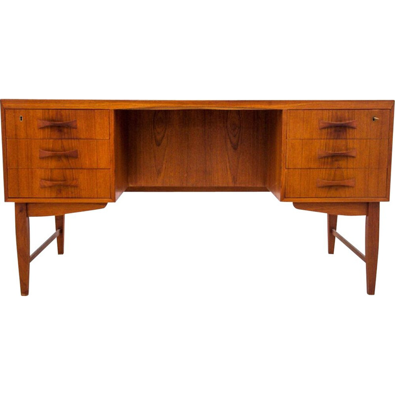 Vintage Teak desk, Danish 1960s