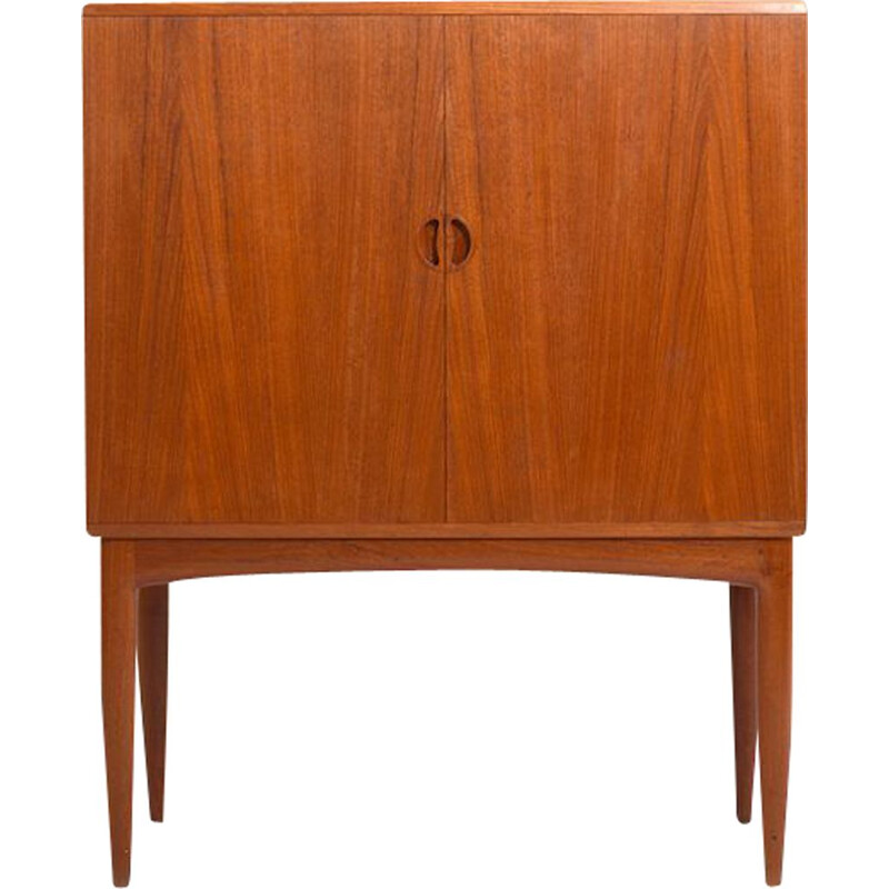 Vintage Fine Teak Bar Cabinet, Denmark 1960s