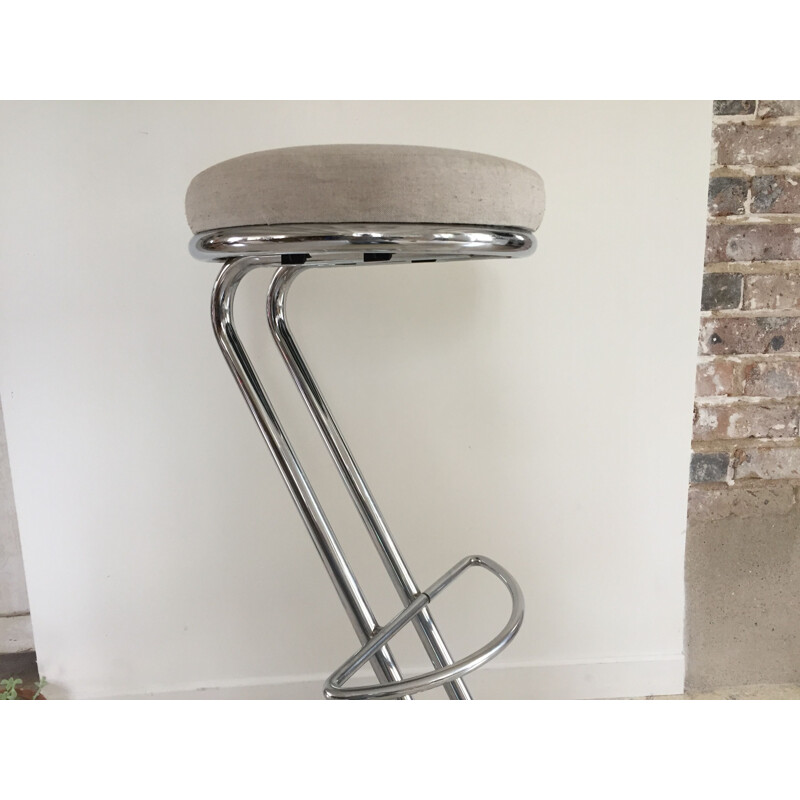 Vintage high stool 1970s