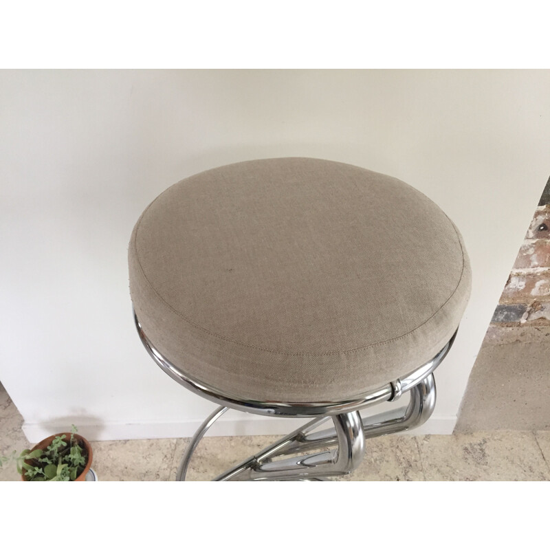 Vintage high stool 1970s