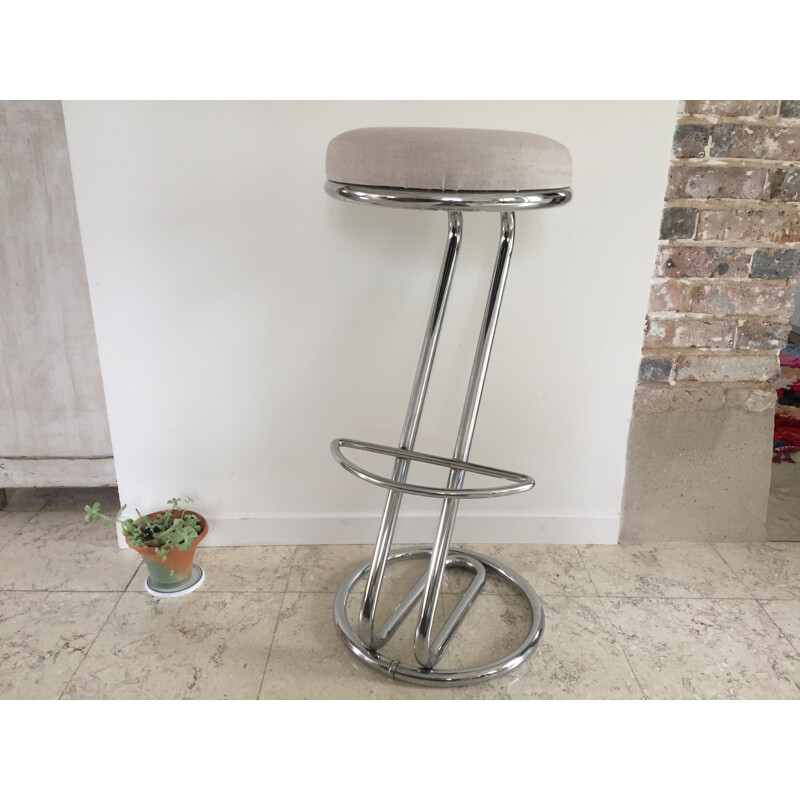 Vintage high stool 1970s