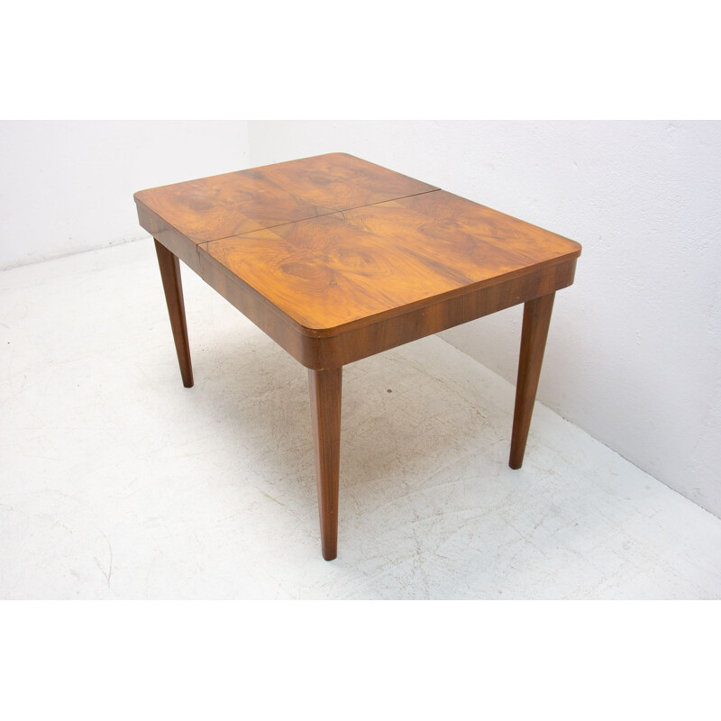 Vintage Dining Table by Jindřich Halabala, Czechoslovakia 1950s