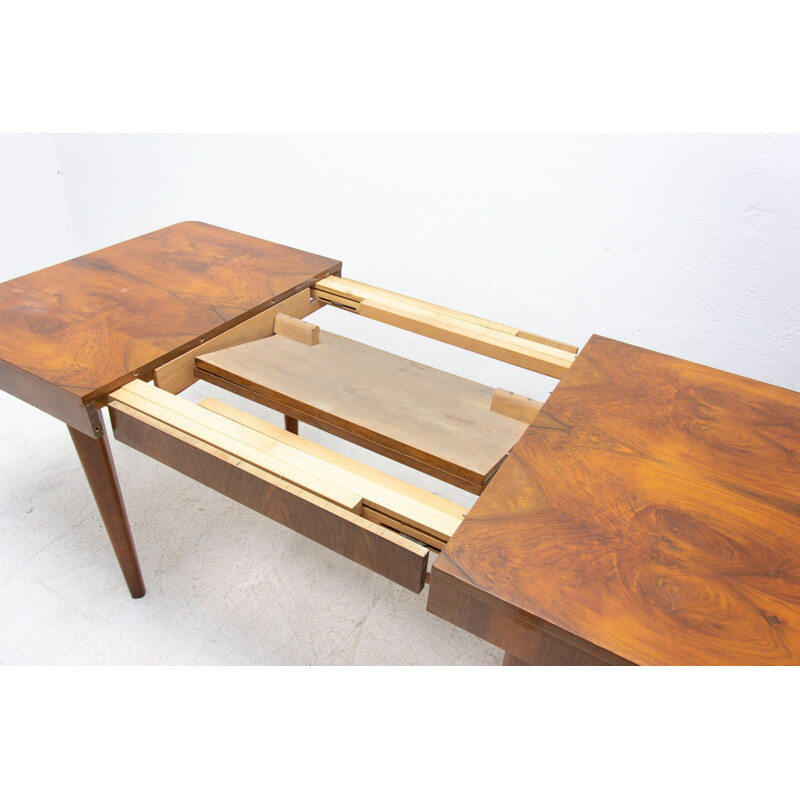 Vintage Dining Table by Jindřich Halabala, Czechoslovakia 1950s