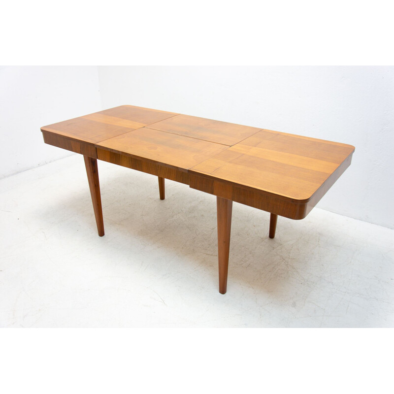 Vintage adjustable Dining Table by Jindřich Halabala 1950s