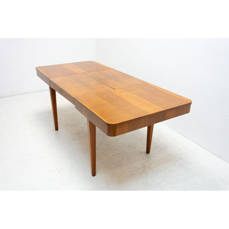 Vintage adjustable Dining Table by Jindřich Halabala 1950s