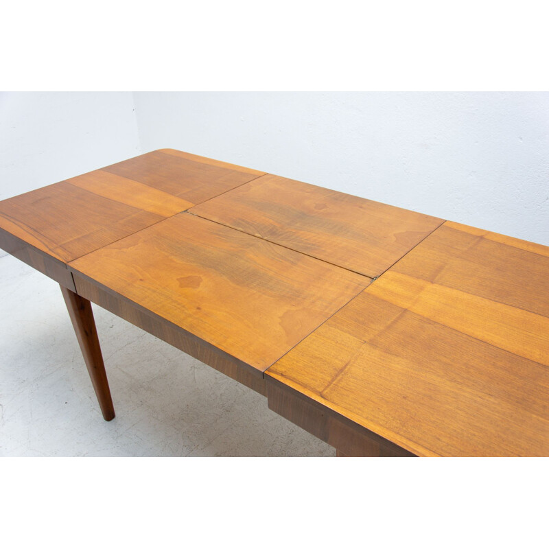 Vintage adjustable Dining Table by Jindřich Halabala 1950s