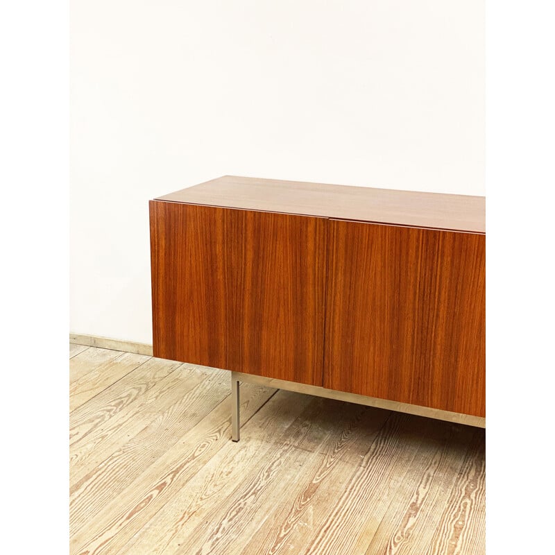 Vintage Minimalist Sideboard Modell B40 in Rosewood by Dieter Waeckerlin Behr, Germany 1950s