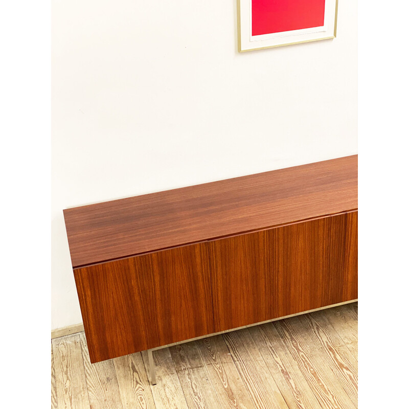 Vintage Minimalist Sideboard Modell B40 in Rosewood by Dieter Waeckerlin Behr, Germany 1950s