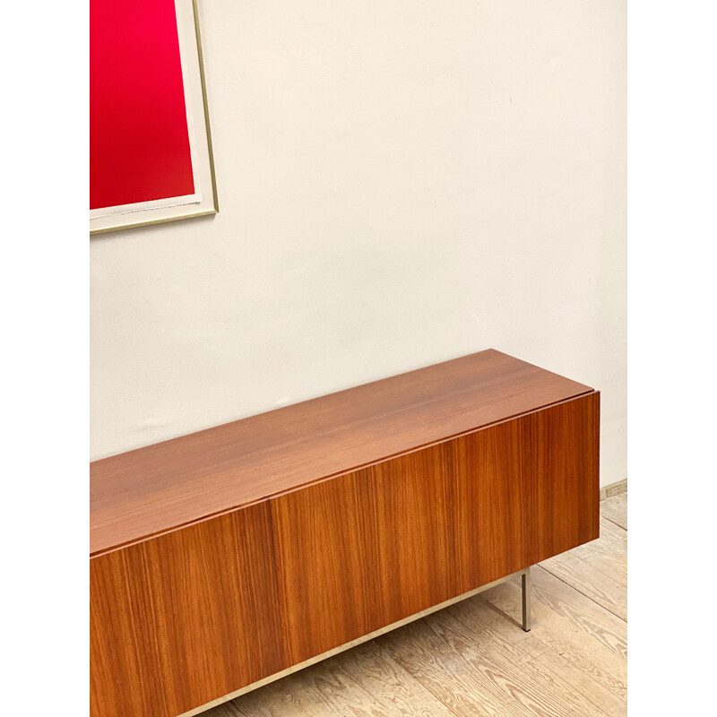 Vintage Minimalist Sideboard Modell B40 in Rosewood by Dieter Waeckerlin Behr, Germany 1950s